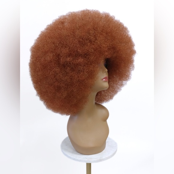Copper Afro Wig main image 5